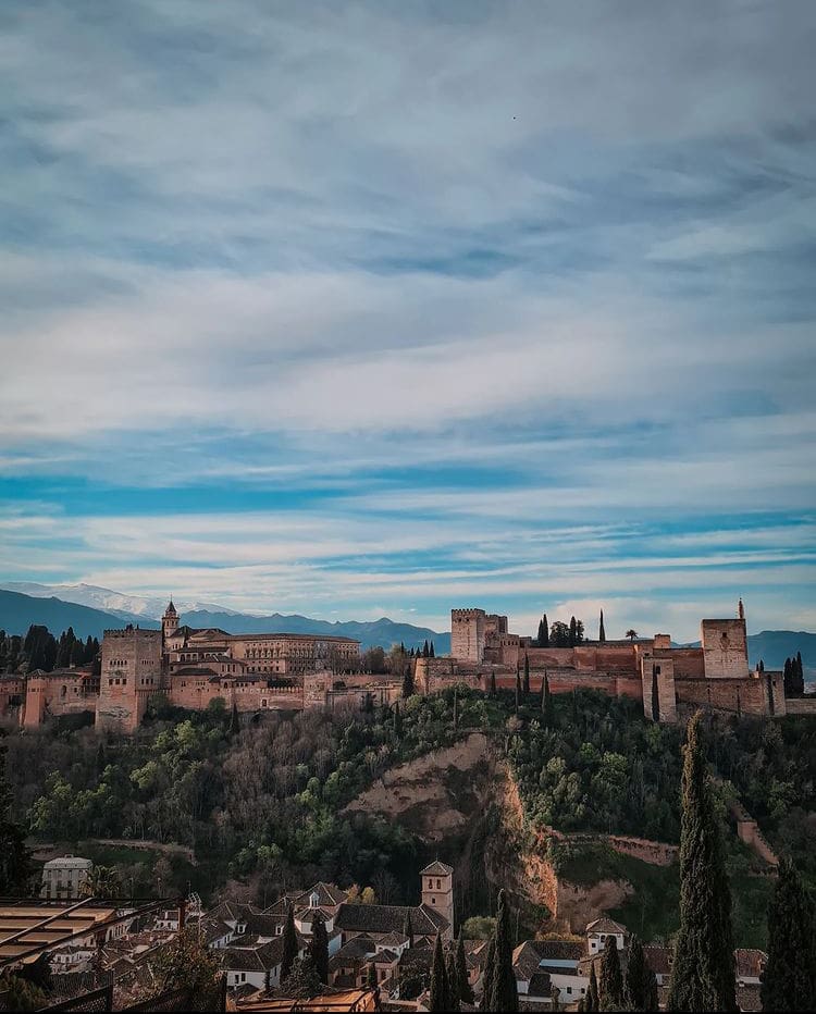 The beautiful country city of Granada